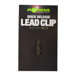 Korda - Quick Release Lead Clips Weed/Silt - bezpieczny klips